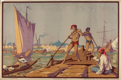 Rangun Hafen, aus der Serie 