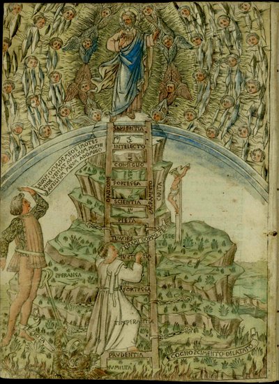 Tugendleiter 1477 von Baccio Baldini