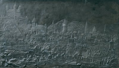 Der Ritt Maria Theresias auf den Krönungshügel in Pressburg am 25. Juni 1741 von Balthasar Ferdinand Moll