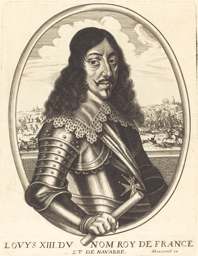 Ludwig XIII., König von Frankreich von Balthasar Moncornet