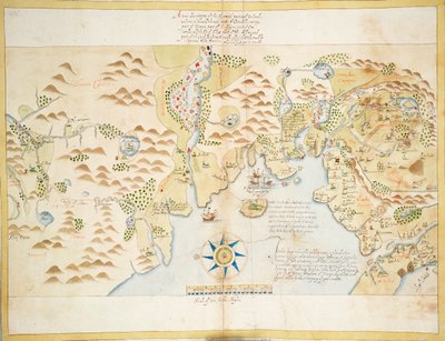 Donegal- und Sligo-Buchten, Irland, um 1600 von Baptista Boazio
