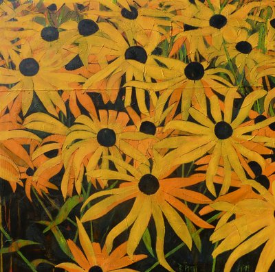 Goldene Sommerblüten von Barbara Piatti