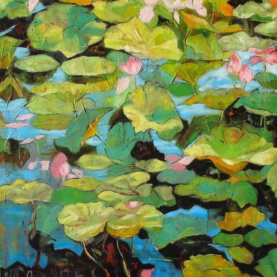 Serene Seerosen von Barbara Piatti