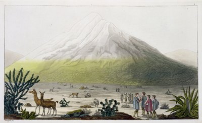 Der Chimborazo, Ecuador, aus 