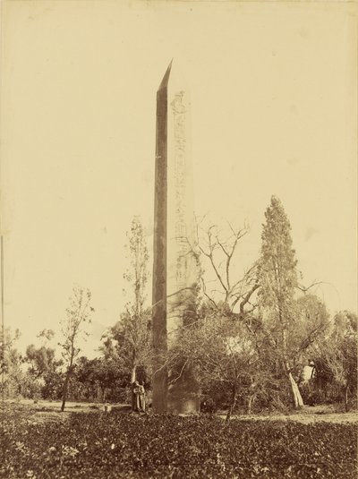 Obelisk von Heliopolis, Kairo von Baron Paul des Granges