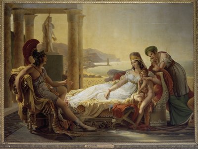 Aeneas erzählt Dido von den Unglücken in Troja von Baron Pierre Narcisse Guerin