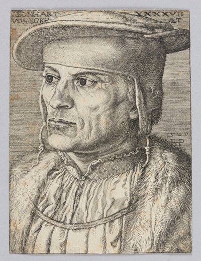 Porträt von Leonarda Van Eckh von Barthel Beham