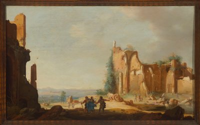 Christus auf dem Weg nach Emmaus von Bartholomeus Breenbergh