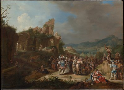 Die Predigt Johannes des Täufers von Bartholomeus Breenbergh