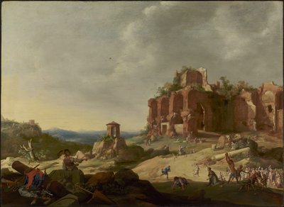 Die Steinigung des Heiligen Stephanus von Bartholomeus Breenbergh