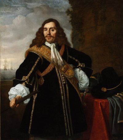 Porträt von Kapitän Gideon de Wildt von Bartholomeus van der Helst
