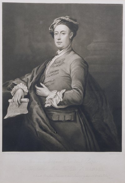Porträt von George Frederick Handel (1685-1759) graviert von Charles Turner (1773-1857) 1821 von Bartholomew Dandrige