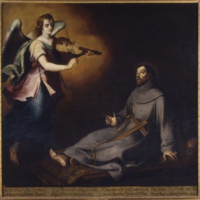 Der heilige Franz von Assisi in Ekstase, ca. 1646 von Bartolomé Esteban Murillo
