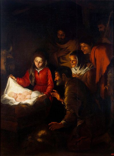 Die Anbetung der Hirten, c. 1650 von Bartolomé Esteban Murillo
