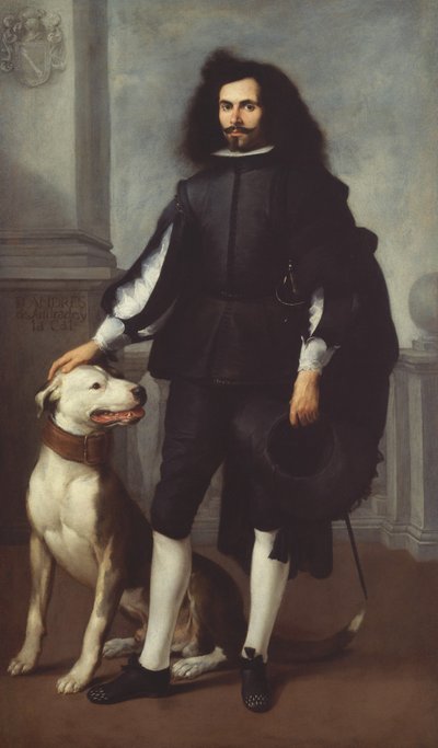 Don Andrés de Andrade y la Cal, ca. 1665-72 von Bartolomé Esteban Murillo
