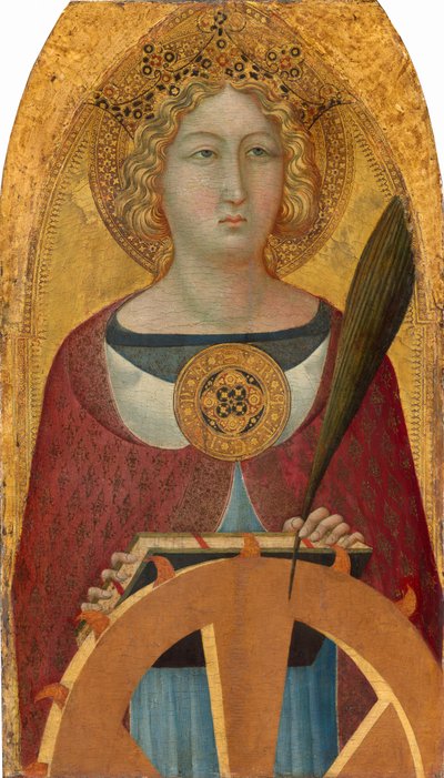 Heilige Katharina von Alexandria von Bartolomeo Bulgarini