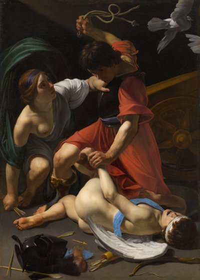 Amor bestraft von Bartolomeo Manfredi