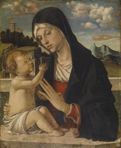 Madonna mit Kind von Bartolomeo Montagna