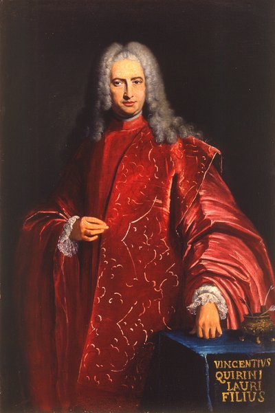 Porträt des Dogen Vincenzo Querini von Bartolomeo Nazari