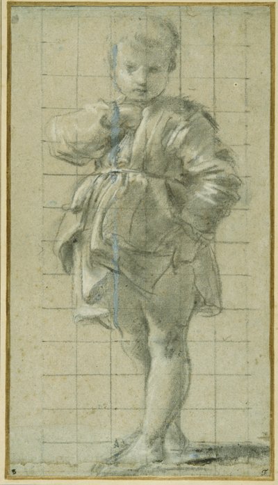Ein stehender Junge von Bartolomeo Schedoni