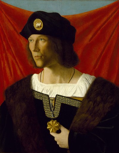 Porträt eines Gentlemans von Bartolomeo Veneto