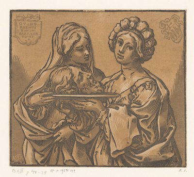 Herodias und Salome mit dem Kopf von Johannes dem Täufer von Bartolommeo Coriolano