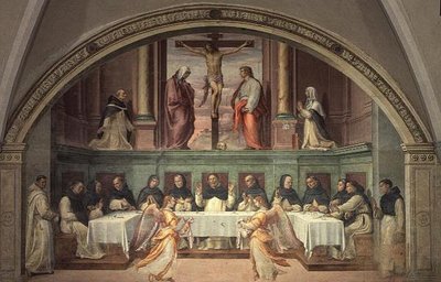 Die Kreuzigung, aus dem Refektorium von San Marco von Bartolommeo Sogliani