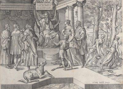 Der korrupte Richter, 1565-73 von Battista del Moro