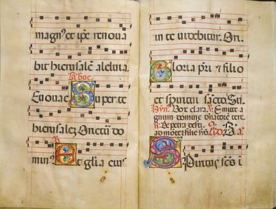 Benediktinisches Antiphonar von Belbello da Pavia