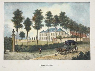 Schloss Corioule, ca. 1895 von Belgian School