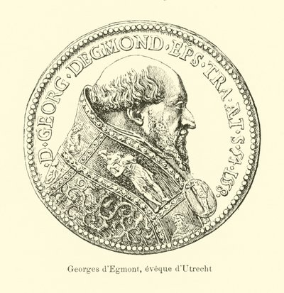 Georg von Egmond, Bischof von Utrecht von Belgian School