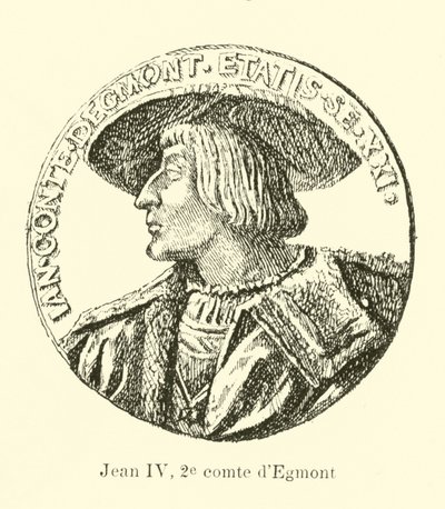 Johann IV. von Egmont, 2. Graf von Egmont von Belgian School