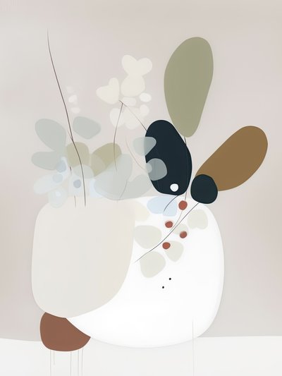 Sanfte abstrakte Botanicals von Bella Eve