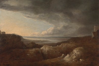 Blick auf den Fluss Severn, nahe King