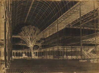 Kristallpalast, Hyde Park, Transept, 1852 von Benjamin Brecknell Turner