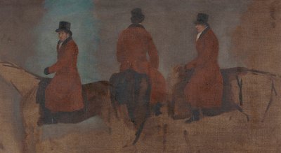 Studien von Reitern im Jagdfeld von Benjamin Marshall