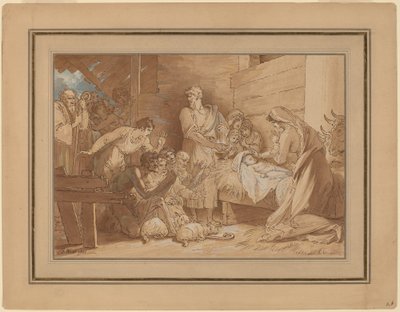 Die Anbetung der Hirten von Benjamin West