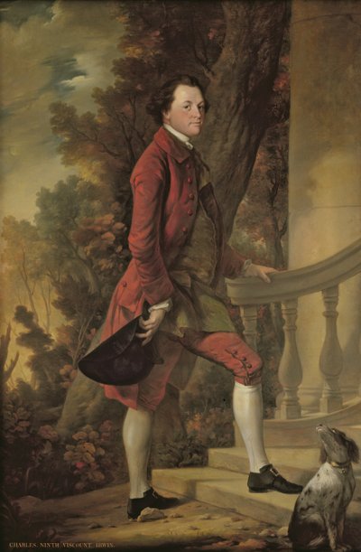 Porträt von Charles, 9. Viscount Irwin von Benjamin Wilson