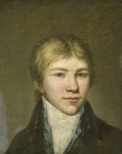 Porträt von Hendrik Arend van den Brink im Alter von siebzehn Jahren von Benjamin Wolff