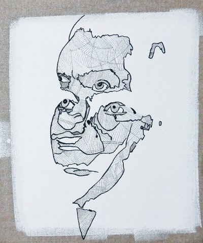 50 bedeutende Schriftsteller der Geschichte: Federico Garcia Lorca, 2015 von Benoit Erwann Boucherot