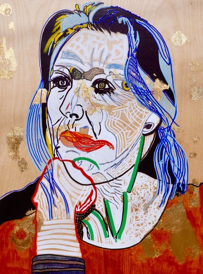 Surportrait: Marie Darrieussecq, 2021 von Benoit Erwann Boucherot