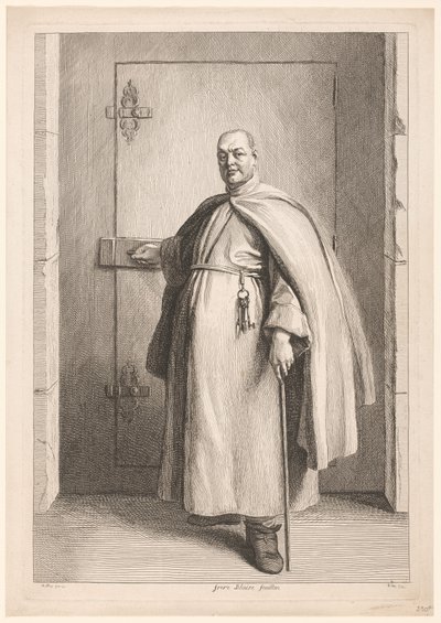 Porträt von Blaise de Sainte Marie Donat von Benoît Audran (II)