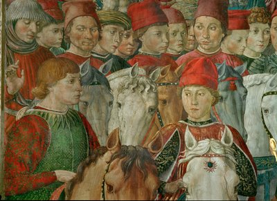 Die Anbetung der Könige von Benozzo di Lese di Sandro Gozzoli