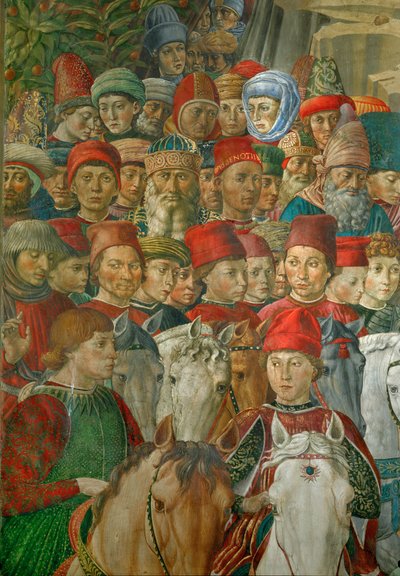 Die Anbetung der Könige von Benozzo di Lese di Sandro Gozzoli