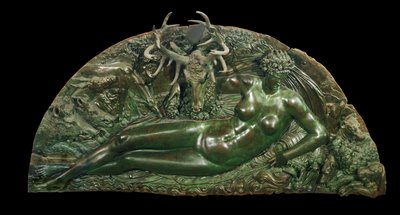 Die Nymphe von Fontainebleau von Benvenuto Cellini