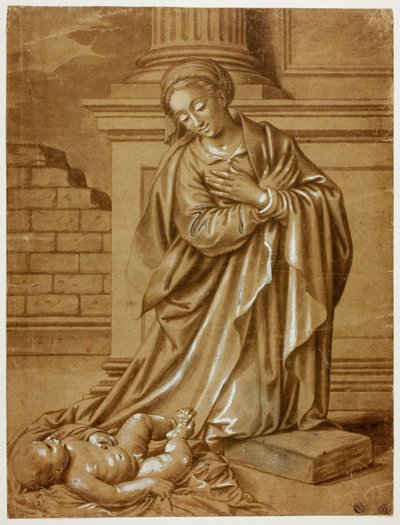 Madonna und Kind von Benvenuto Tisi da Garofalo