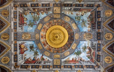 Gewölbe des Schatzsaals von Benvenuto Tisi da Garofalo