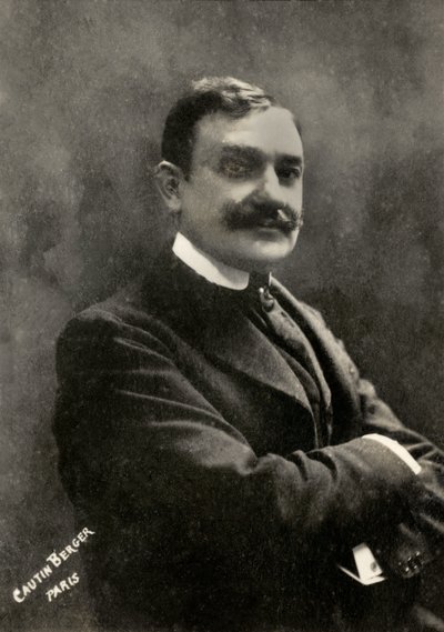 Porträt des französischen Künstlers Jacques Isnardon von Berger & Cautin