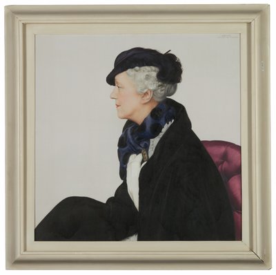 Porträt von Lady Mendl (1865-1950), geborene Ella de Wolfe, genannt 