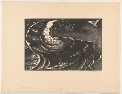 Die Flut von Bernard Essers (signed by artist)